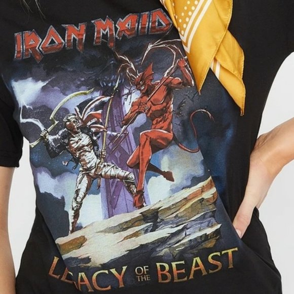 Streetwear Society Tops - Iron Maiden t-shirt
